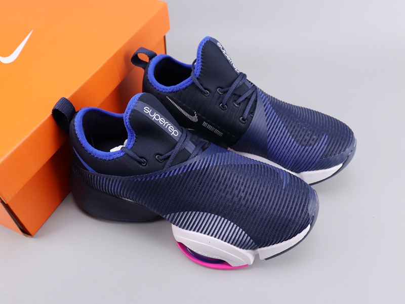 Nike Air Zoom Superrep Deep Blue White Shoes - Click Image to Close